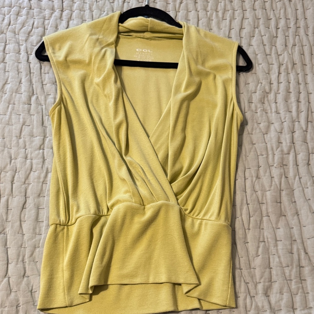 OGL Women's Sleeveless Wrap Top